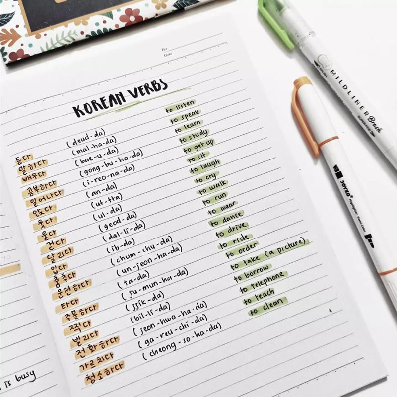 Lộ trình học tiếng Hàn cho người mới bắt đầu