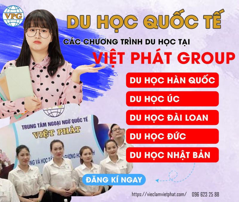 Đơn vị tư vấn du học Dak Lak Việt Phát